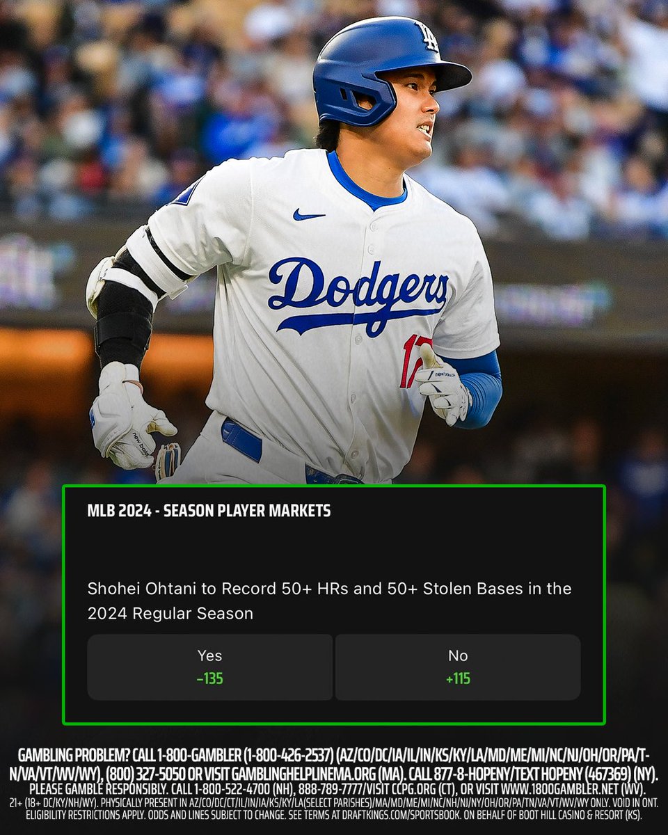 DraftKings Sportsbook tweet media