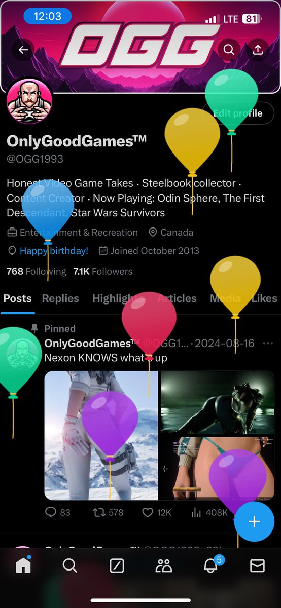 OnlyGoodGames™ tweet media