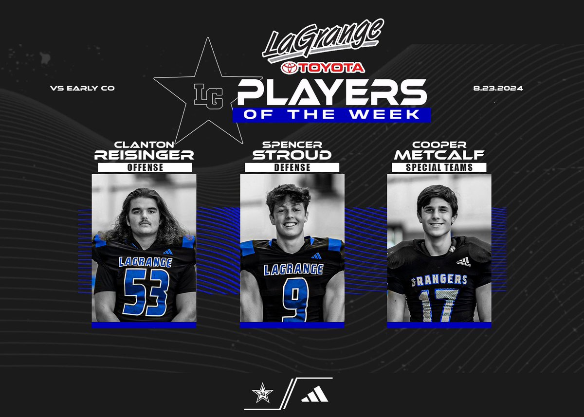 βLα΄GΚα΄Ι΄Ι’α΄ HΙͺΙ’Κ Fα΄α΄α΄Κα΄ΚΚβ (@bigbluerecruits) on Twitter photo ππ’ππ³π’π―π¨π¦ ππ°πΊπ°π΅π’ πππ’πΊπ¦π³π΄ π°π§ π΅π©π¦ ππ¦π¦π¬β
Offense - <a href="/Reisinger64/">Clanton Reisinger</a>
Defense - <a href="/spencer56074978/">spencer stroud</a>
Special Teams - Cooper Metcalf
#α΄α΄Lα΄α΄Κα΄ | #Wα΄α΄α΄Tα΄‘α΄ ππ’ππ³π’π―π¨π¦ ππ°πΊπ°π΅π’ πππ’πΊπ¦π³π΄ π°π§ π΅π©π¦ ππ¦π¦π¬β
Offense - <a href="/Reisinger64/">Clanton Reisinger</a>
Defense - <a href="/spencer56074978/">spencer stroud</a>
Special Teams - Cooper Metcalf
#α΄α΄Lα΄α΄Κα΄ | #Wα΄α΄α΄Tα΄‘α΄
