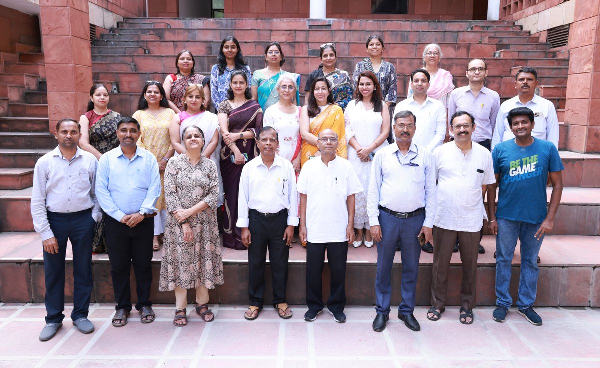 ncert's tweet photo. CIET-NCERT conducted a workshop on 'Script Writing for development of e-contents for Grade-6 Mathematics textbook (Ganita Prakash)' from 21 to 25 August, 2024, in face-to-face mode.

Twenty-one participants from different organizations actively participated in the program.

The workshop was designed to provide orientation on the vision of NEP-2020, NCF-SE-2023 and Grade-6 textbook of Mathematics (Ganita Prakash), the process of script writing and how to develop engaging and interactive e-Contents.

#NCERT #education #NEP2020 #Mathematics #EducationForAll #Students #Teachers #schools #educator #econtent #Digitaltechnology #technology #learning #elearning #script #writing 

@ProfSaklani
@ssrivastava66
@ap_behera