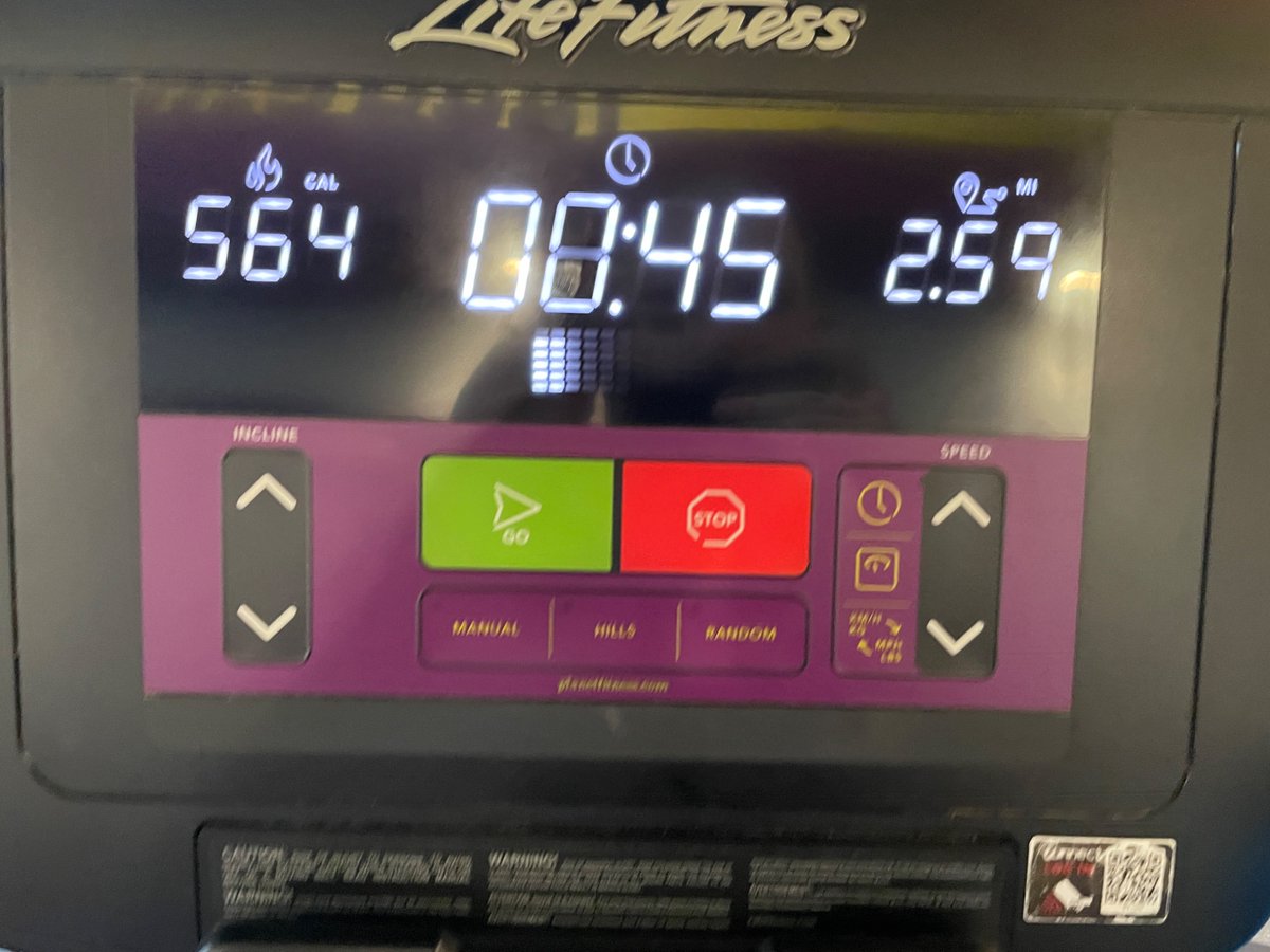 Keagalitious's tweet image. 8/25/2024: Day 3 Hour 1 of walking 6 hours a day DONE!

Follow my journey here on X, step by step. #MillionStepsChallenge #UltimateTreadmillTest
