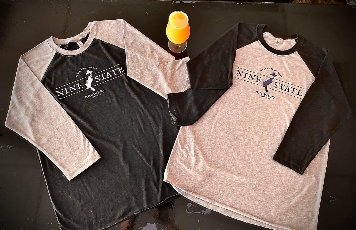 New baseball shirts are here!!! Come get yours now and enjoy a beer with us.