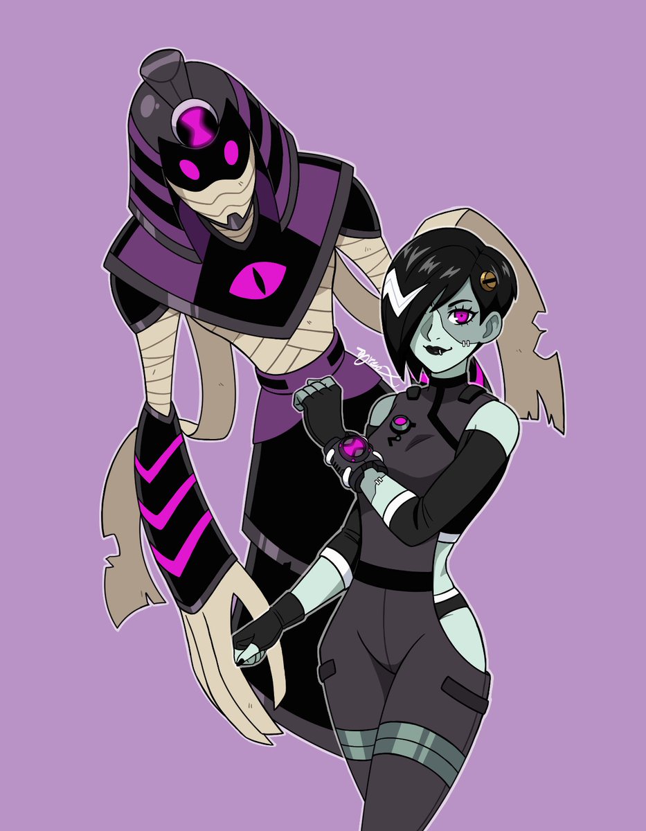 Tyren_X's tweet photo. It’s @October_Sour’s Ben 10 OC,
Vic Starstruck https://t.co/8qYQdoNIMb