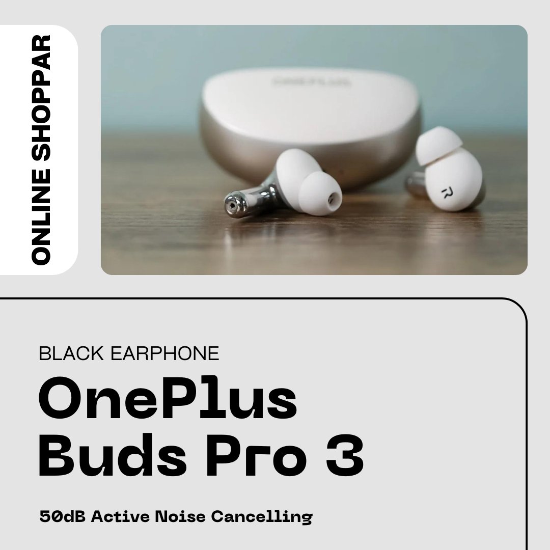 sohaguv136145's tweet image. True Wireless Earphone Active Noise Cancelling TWS Earphone Bluetooth 5.4 IP55 AAC SBC Oneplus Buds Pro 3 Earbuds.
#OneplusBudsPro3 #BudsPro3 #OneplusBuds3Pro #Buds3Pro  #Pro3Buds #Oneplus

Update Price Link:s.click.aliexpress.com/e/_DBMdcVp
Long video link:youtu.be/hkdFSEA-0uA