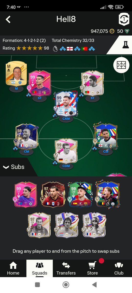Elish116's tweet photo. @DonkTrading @exofifa_ Rate this team!! https://t.co/Qps54Bsu8Q