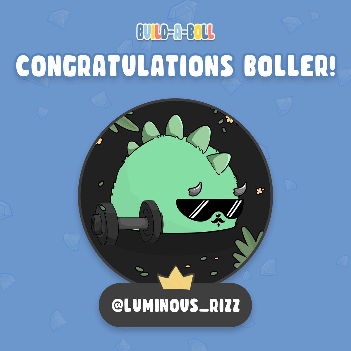 Congrats to our 3rd and final winner <a href="/Luminous_rizz/">Lumin</a>, you will receive 500,000 boll.

Dm us with your sol address.

#SHOWMEYOURBOLLS