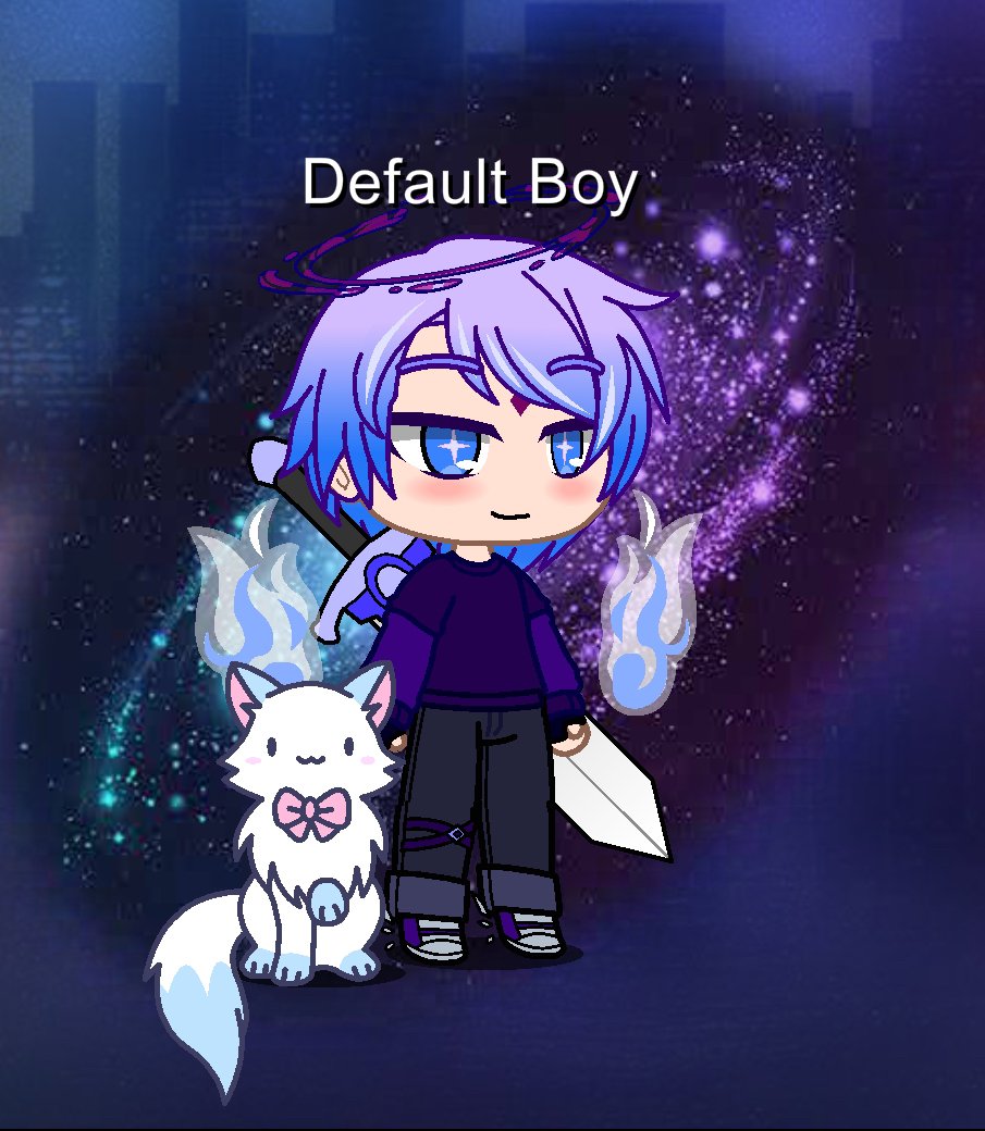 CryLin_'s tweet image. I made this drawing, with reference of these 2 characters from gacha life!