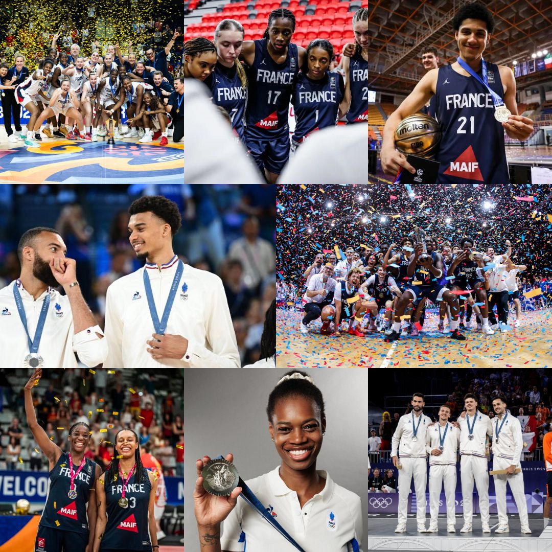 50NuancesDeNBA's tweet photo. RÉCAPITULATIF DES MÉDAILLES DU BASKET FRANÇAIS CET ÉTÉ 🇫🇷 👇

5x5 H : Vice-Champions Olympiques 🥈
5x5 F : Vice-Championnes Olympiques 🥈
3x3 H : Vice-Champions Olympiques 🥈
3x3 F : Vice-Championnes d'Europe 🥈
U20 H : Champions d'Europe 🥇
U20 F : Championnes d'Europe 🥇
U18 F : Championnes d'Europe 🥇
U16 H : Champions d'Europe 🥇
U16 F : Vice-Championnes d'Europe 🥈

Peut-être on est un pays de basket hein, on sait pas 🤷‍♂️