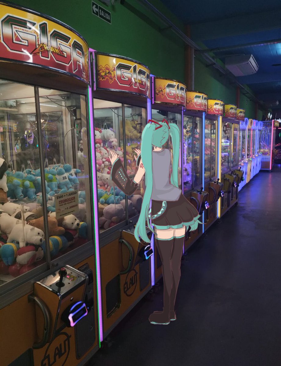 miku argentina en los jueguitos de la costa