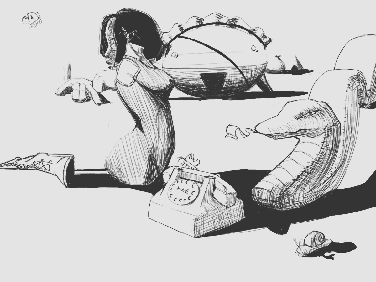 RandomInstinct's tweet photo. Sketch #1 https://t.co/I4r38IJ4rQ
