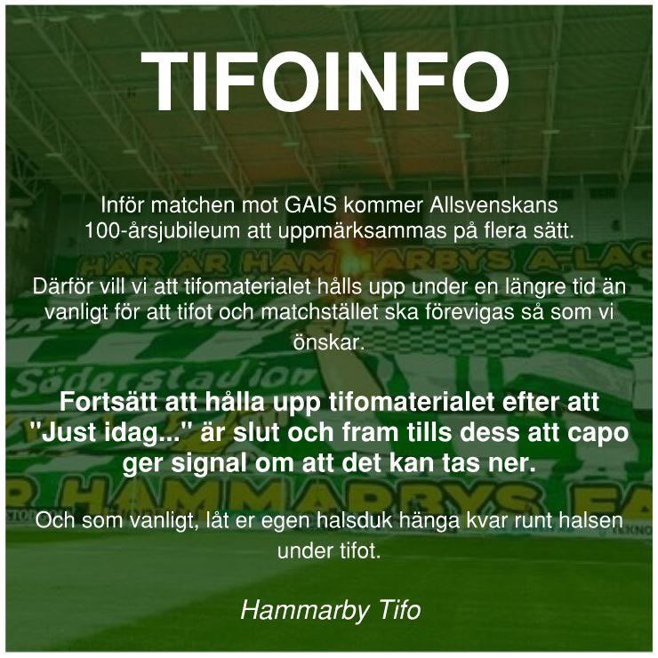 Hammarby Tifo (@hammarbytifo) on Twitter photo 