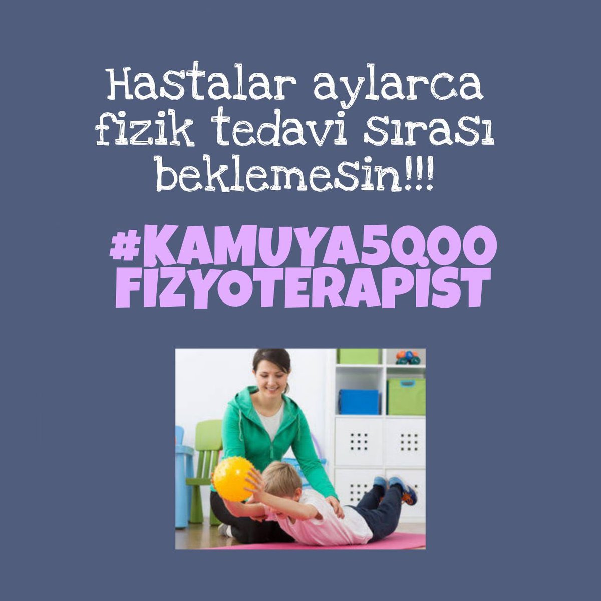 Fizyoterapist12's tweet photo. Kamu hastanelerinde fizik tedavi hastalarina 6 ay sonrasina sıra verilirken fizyoterapistler 80+ puanlarla atama bekliyor hem hastalar için hem fizyoterapistler için
@drmemisoglu
@suayipbirinci
@Huzeyfe_Ylmz
@kursatkirbiyik
@saglikbakanligi
 #FizyoterapistlerAtamaBekliyor https://t.co/crpYS4zjoM