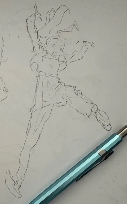 For some reason when I draw slow and wiggly, I can get better poses