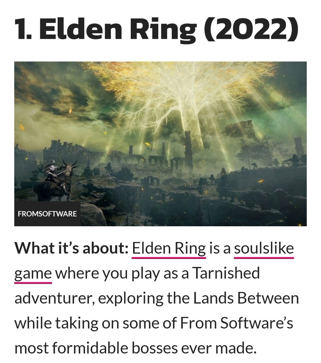 ConstntlyChris's tweet photo. I know it's a matter of personal taste and opinions, but for me it's absolutely wild putting Elden Ring as the best game of all time. https://t.co/dIfhKe1a9J