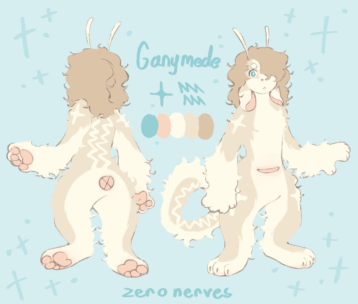 zer0nerves's tweet image. Ok i think this is the final design lol🫧🩷
#furry #furryart #projectxero