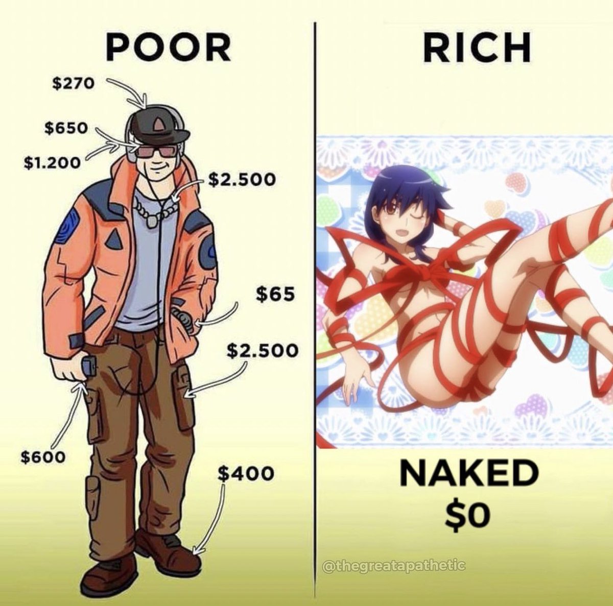 MonogaEveryday's tweet photo. Day 238: I’m rich https://t.co/9dXPD5nO2j