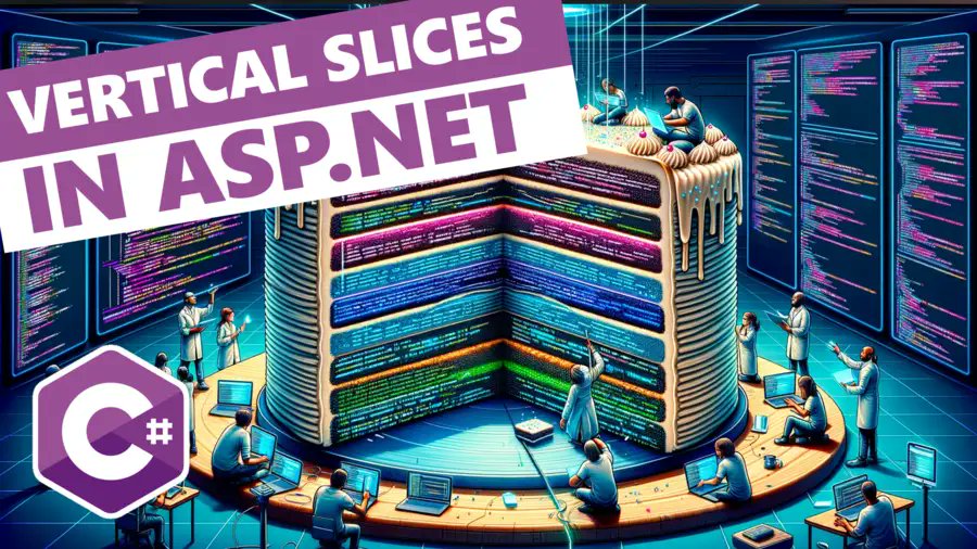 DevLeaderCa's tweet photo. Vertical slice architecture is getting a ton of attention but...

Read more here:
https://t.co/oY0XYzWval

#aspnet #verticalslice #verticalslicearchitecture https://t.co/gFI9tr3ejJ
