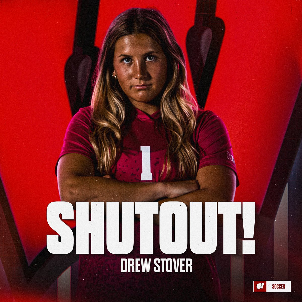 BadgerWSoccer's tweet photo. THAT'S A STOVER SHUTOUT!

Badgers 2 | Friars 0

#OnWisconsin https://t.co/62yNCWDCGZ
