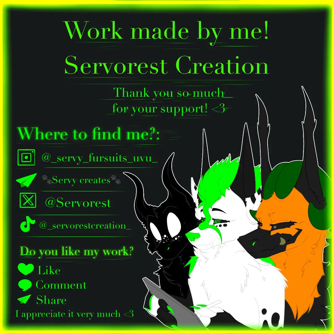 Servorest's tweet photo. ☣Servorest☣
(My first and principal fursona)

Finally here her is, not in her normal form but glitched!
(if you notice, the transformation is finishing🤭)

[Personal sona, do not copy please]
#fursona #fursonaart #myoc #myfursona #personaloc #digitalart #illustrationart https://t.co/GsQjSAhmMw