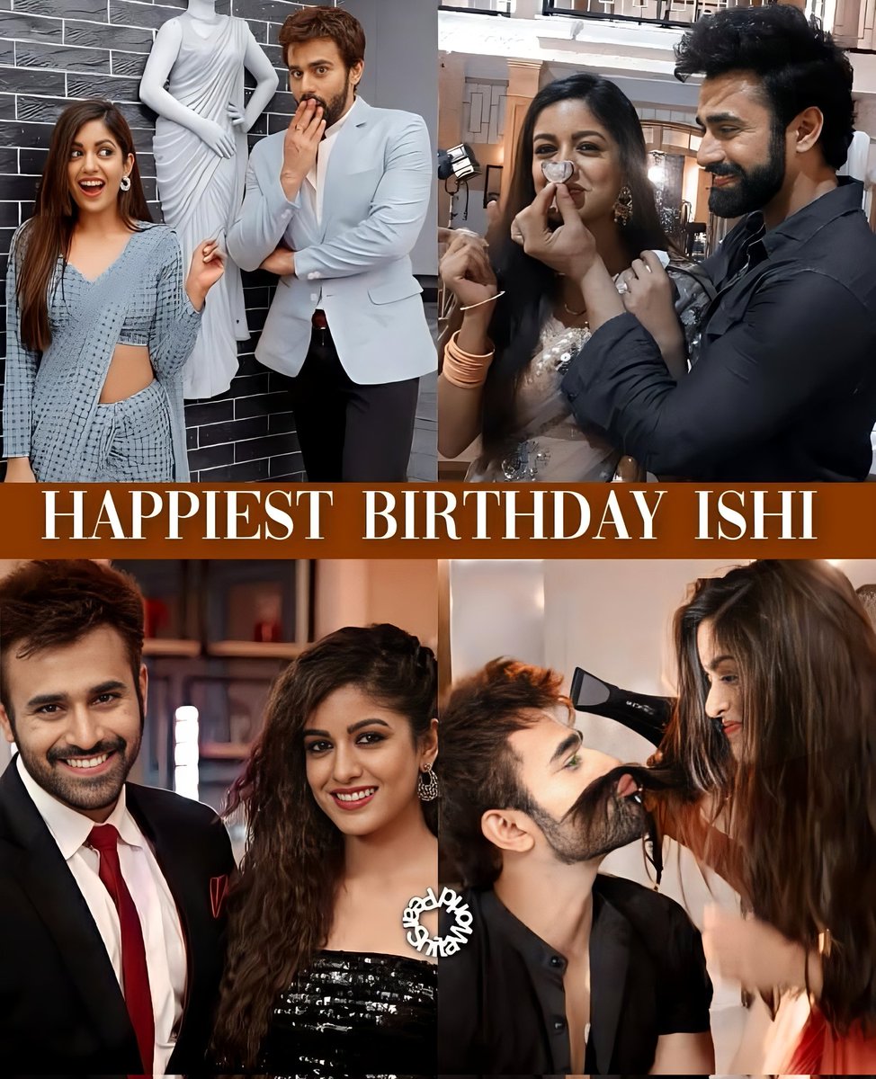 PraghbirO's tweet photo. Happiest Birthday Ishi. We Love You. 🎂♥️
@pearlvpuri @ishidutta 

#PearlVPuri #IshitaDutta #PragHbir #PearShita #BepanahPyaarr https://t.co/lPUzAosOWV
