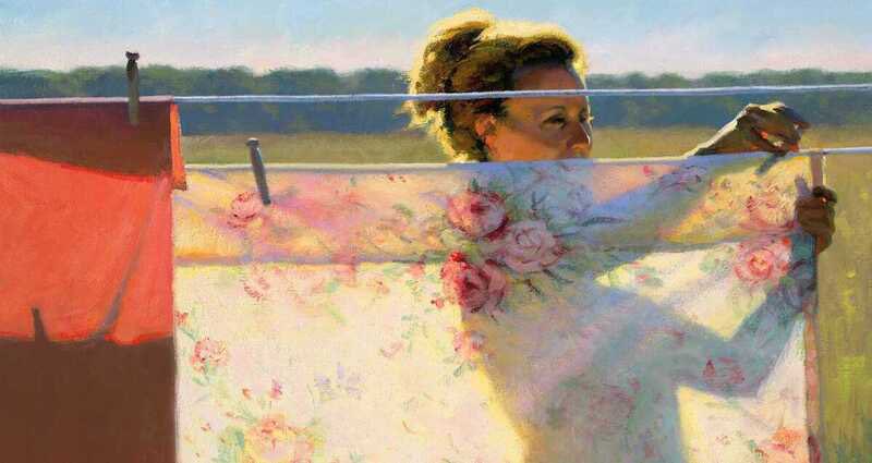 annflxke's tweet photo. la luz a través de la ropa tendida en las obras de jeffrey t larson y en normal people https://t.co/3k8h0J8XxK