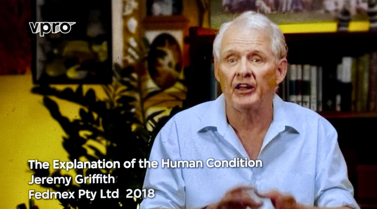 Jeremy Griffith's Explanation of the human condition. Zie ook het YouTube-kanaal World Transformation Movement #zomergasten #zg24 youtube.com/watch?v=tK5Be9…