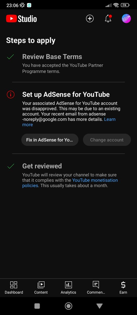 AbelHenzel's tweet photo. @TeamYouTube Here is the picture in English. Now I have to wait again for 32 days, but this is the third time they’re doing this, and it’s always the same. https://t.co/2pHaRs6sUi