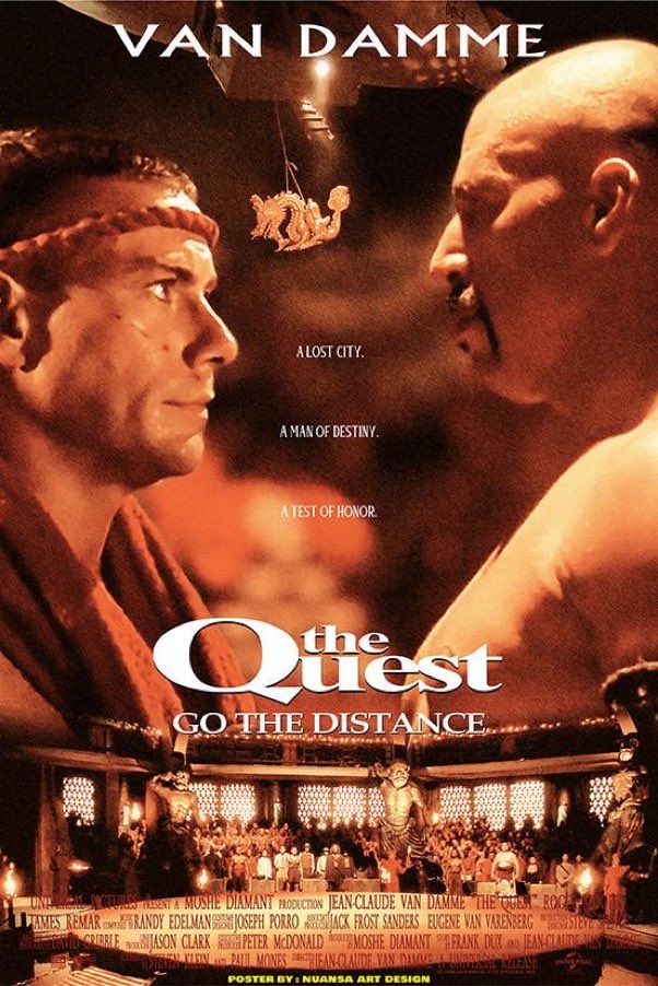 SaveRedlandLibr's tweet image. 11pm TODAY on @Legend__Channel 

The 1996 #Action film🎥 “The Quest” directed by #JeanClaudeVanDamme from a screenplay by #StevenKlein + #PaulMones &amp;amp; story by #FrankDux + Jean-Claude Van Damme

🌟#JeanClaudeVanDamme #RogerMoore #JamesRemar #JanetGunn #JackMcGee #AkiAleong