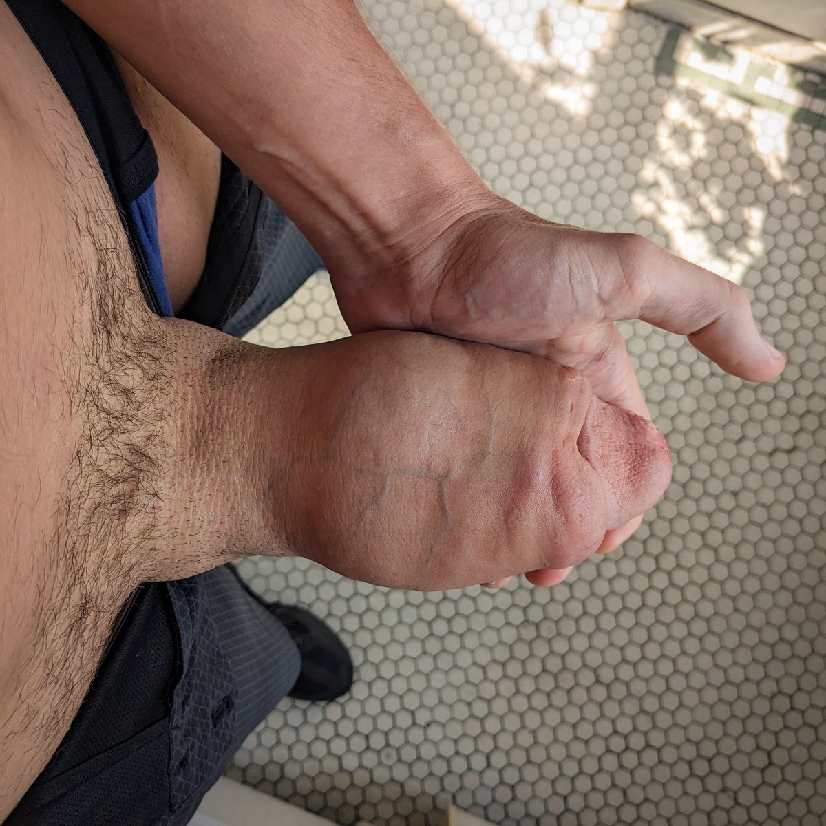 Had to get my cock out to enjoy the beautiful weather. 
Can't wait to fill in the base soon and get into real hole annihilator territory.
#siliconedcock #siliconeballs #monstermeat #moddedmen #siliconeinjection