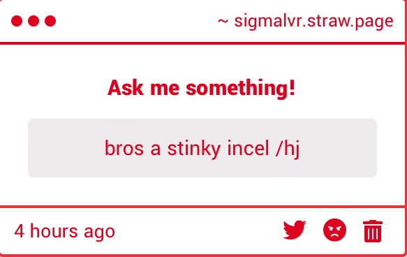IMITATIONGLRY's tweet photo. i cant tell if this is supposed to be rude or an oomf making a joke but SHOCKINGLY i do go outside!!!!! who wouldve thought!! /s https://t.co/qUiqvbJz2e
