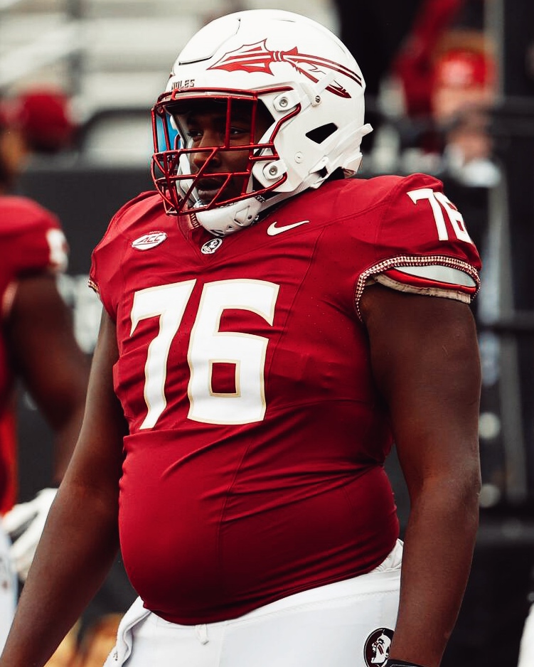 Florida State LT Darius Washington in Week 0:

🏹 32 Pass Block Snaps
🏹 Zero Pressures Allowed