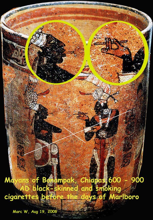 ZuluX11's tweet photo. Ancient Mayans smoking. 

In the ancient Americas, following battles or wars, the two parties would smoke a "Peace Pipe," and it is speculated that it was marijuana. https://t.co/COHBvbQtFt