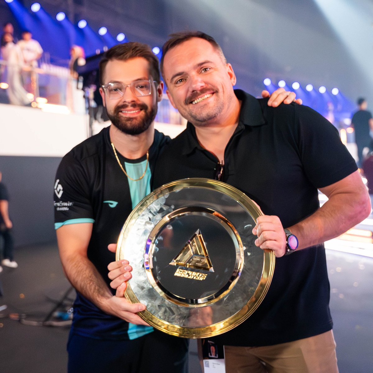 Glad to have him on the team. He took all the pressure and the hate and became a champion. So proud.  🏆