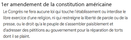 stratpol_site's tweet photo. Pourquoi Washington a sous-traité l'arrestation de Pavel Durov au régime socialiste français ? Question constitutionnelle. Le premier amendement de la constitution américaine ne peut être manipulé.
L'article 11 de la DDH française peut être traduit de la manière suivante : "La liberté d'expression en France est limitée par les lois décidées par la gauche"