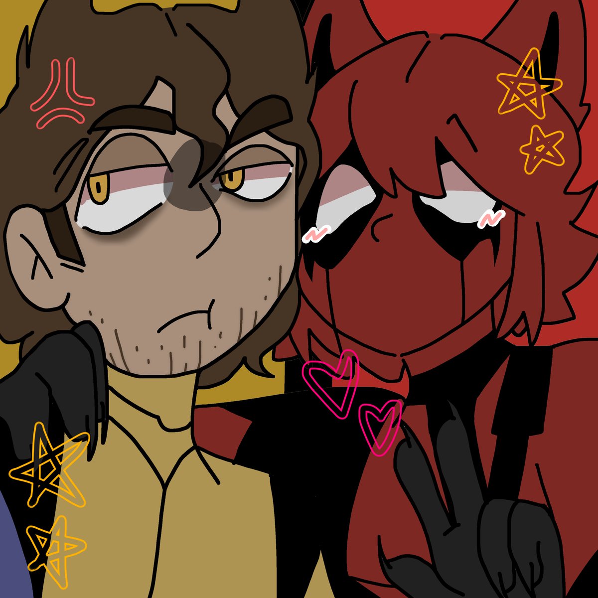 Breadloaffof's tweet photo. 💛🖤💙STRADE AND REN AS DEADPOOL AND WOLVERINE!
❤️🖤♥️
YES SIRRR!1!1
#BTD #btd2 #renhana #strade
#DeadpoolAndWolverine https://t.co/OYlD6m17c2