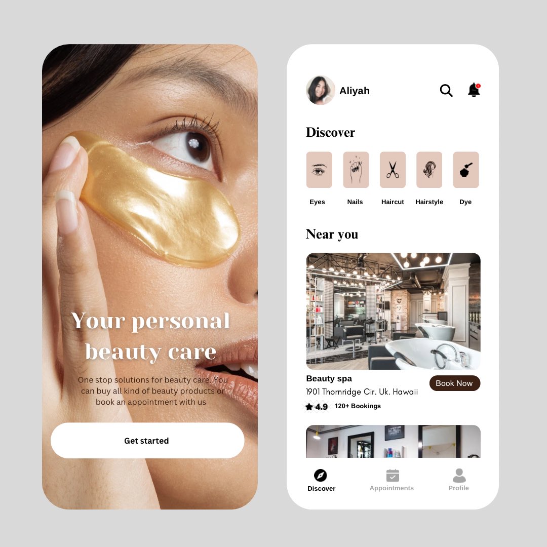 I thrive at the intersection of creativity and functionality, I’m a UIUX designer 
Here’s a Beauty Care UIX design I made over the weekend 
#uiux #uiuxdesign