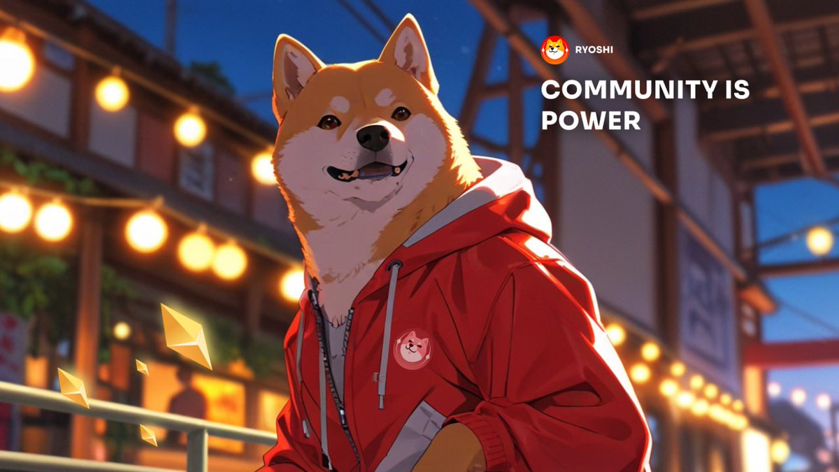 Community IS power! 💪

$SHIB's strength is built from the global #SHIBARMY community that supports it and works hard to grow the ecosystem

#WeAreAllRyoshi 🐾