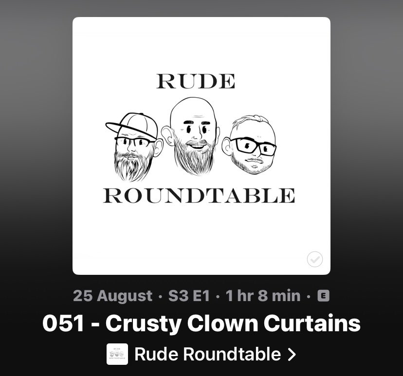 TRRPodUK's tweet photo. New episode, listen here.

https://t.co/sMgnmeUCHr https://t.co/FYOcoijPNz