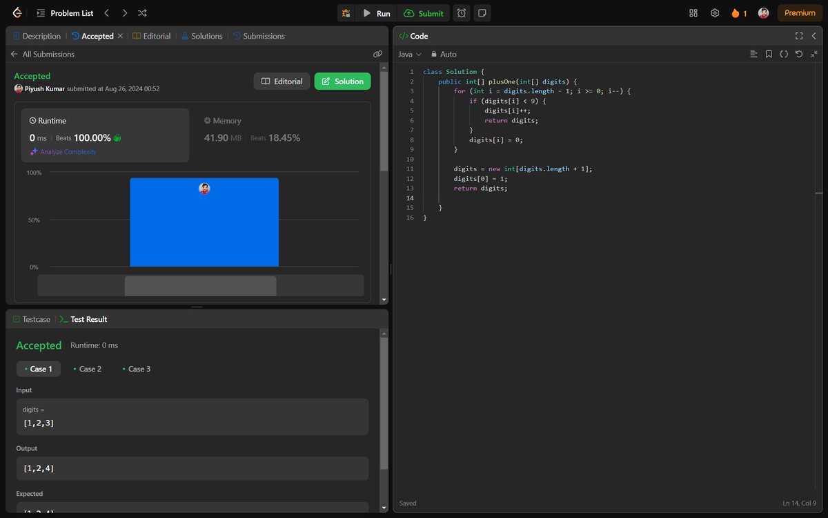impk1103's tweet photo. #Day85 of #100daysofcodechallenge
-Did a #leetcode question and POTD.
#Coding #programming #backend_developer https://t.co/vd4LHMetCW