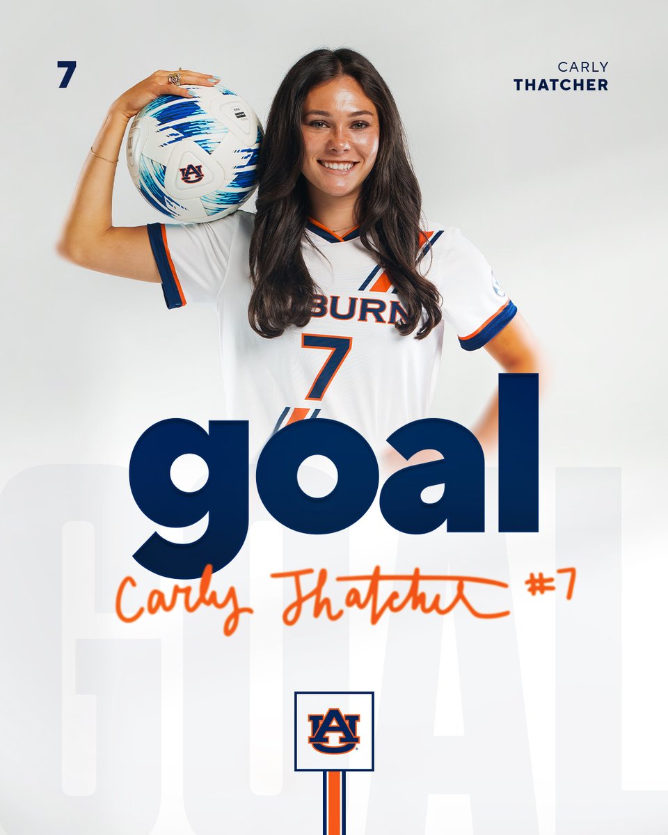 AuburnSoccer's tweet photo. 19' | CT7 strikes for numba ✌️

AUB 2-0 CCU https://t.co/uMo5fg4HPq