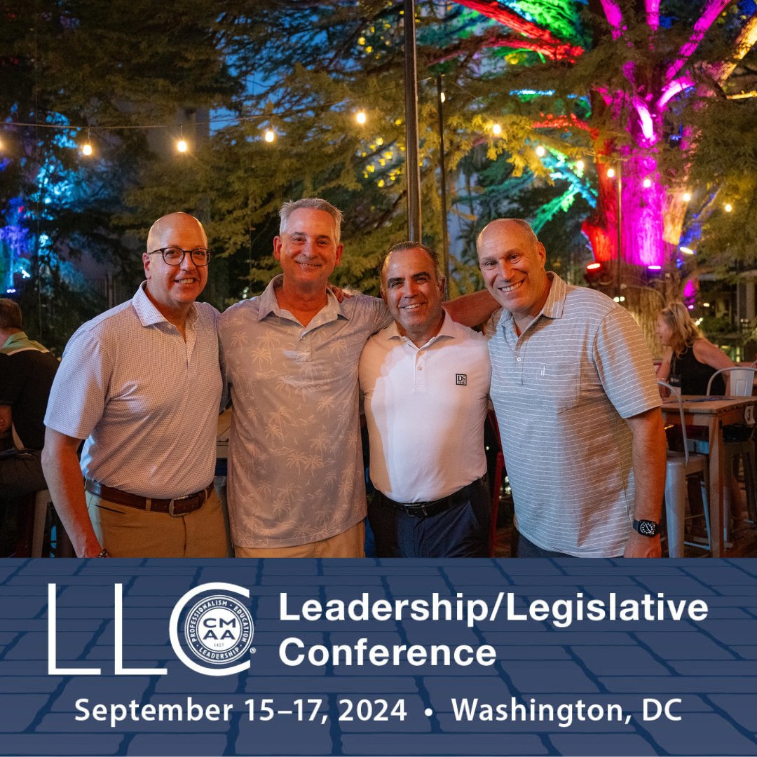 CMAA's tweet photo. Tomorrow’s the registration and accommodations deadline. Join 125+ #CMAALeaders at the Leadership/Legislative Conference. There’s no better place to connect with aspiring, current, and sustaining club leaders. Learn more & take action today: https://t.co/Tn1B1wswOc https://t.co/eoL9nwGQD6