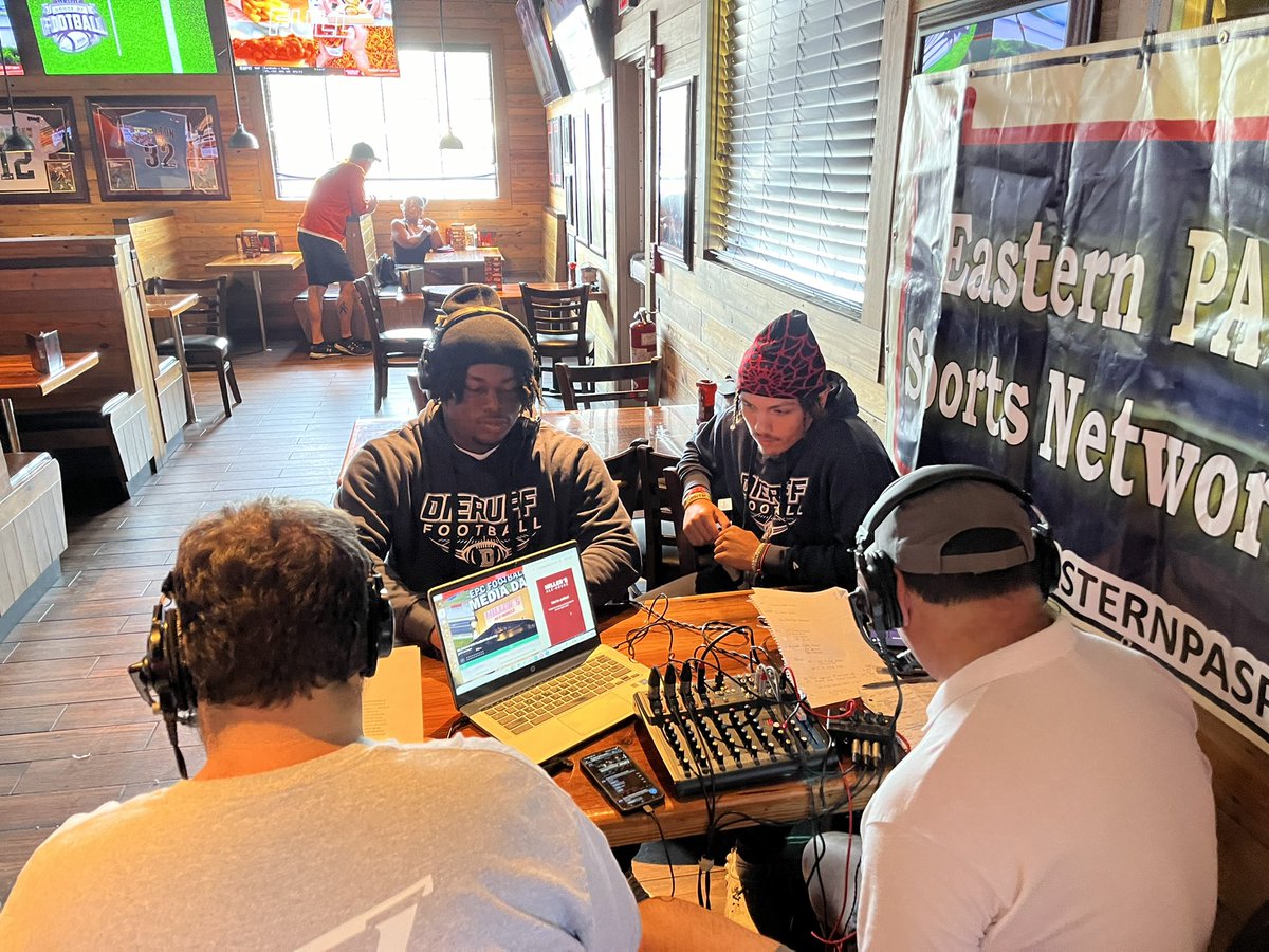 Coach Lutte (@dierufffootball) on Twitter photo Huge thank you to <a href="/EastPASportsnet/">Eastern Pennsylvania Sports Network</a> for having the Huskies on the air for media day! Great job by Captains Nate Levy and Jeremiah Camacho representing Dieruff Football! Huge thank you to <a href="/EastPASportsnet/">Eastern Pennsylvania Sports Network</a> for having the Huskies on the air for media day! Great job by Captains Nate Levy and Jeremiah Camacho representing Dieruff Football!