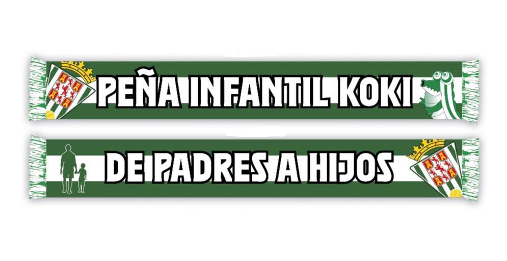 Nervios e ilusión por volver al Arcángel entre los más pequeños de la casa. Ellos ya tienen preparadas sus bufandas para animar como nunca. Si estáis interesados en adquirir alguna de nuestras últimas unidades, escribirnos un privado. Precio !!!8 Euros!!!! #hypermotion #ccf