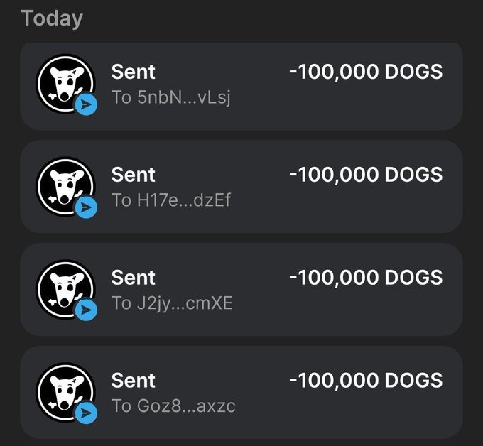 zahangeer_17635's tweet image. Hey $DOGS Community 0.5 $TON and 100,000 $DOGS FOR CLAIM Is Going On ⏳ Just last 24 hrs left 🚨
( Only for first 25000 User's )
▓░░░░░░░░░ 90%
Join:dogscoin.dog/?ref=6lyy5…
If you didn’t receive till now, just drop your #Ton address below👇
Like/Rt/Follow