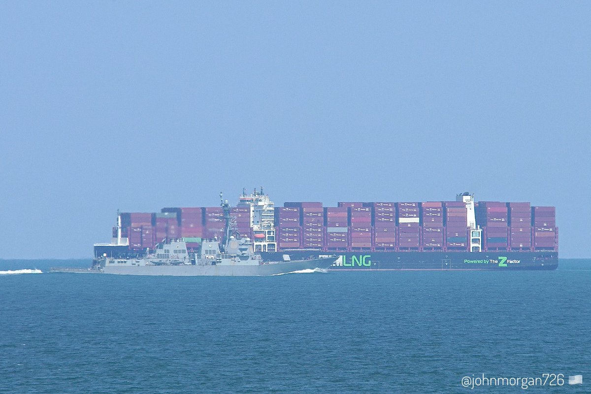 WarshipCam's tweet photo. USS Mason (DDG 87) Arleigh Burke-class Flight IIA guided missile destroyer leaving Yorktown, Virginia and heading to sea - August 25, 2024 #ussmason #ddg87
SRC: TW-@johnmorgan726 https://t.co/9pdo3aD038