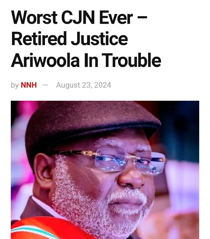 The Human Rights Writers Association of Nigeria, HURIWA, has slammed the retiring Chief Justice of Nigeria, Hon. Justice Olukayode Ariwoola, saying there’s nothing the ordinary Nigerians will celebrate during his tenure as CJN.