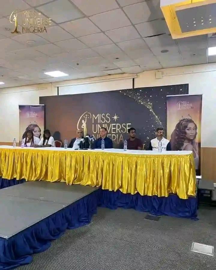 unclescrooch's tweet photo. Miss Chidimma does not look impressed with the setup for the “prestigious” Miss Universe Nigeria!🥹 https://t.co/eOxsbhM7EK
