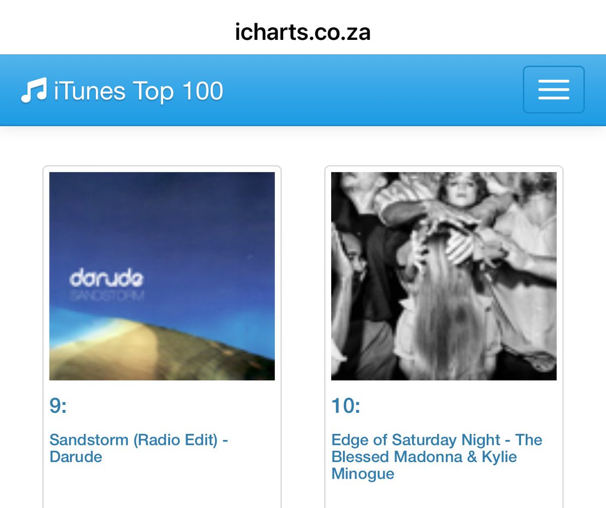 DJStefiJ's tweet photo. No.10
on the Switzerland Dance Chart
#EdgeOfSaturdayNight #KylieMinogue #TheBlessedMadonna #DanceMusic #DanceChart https://t.co/SbP06z5thT