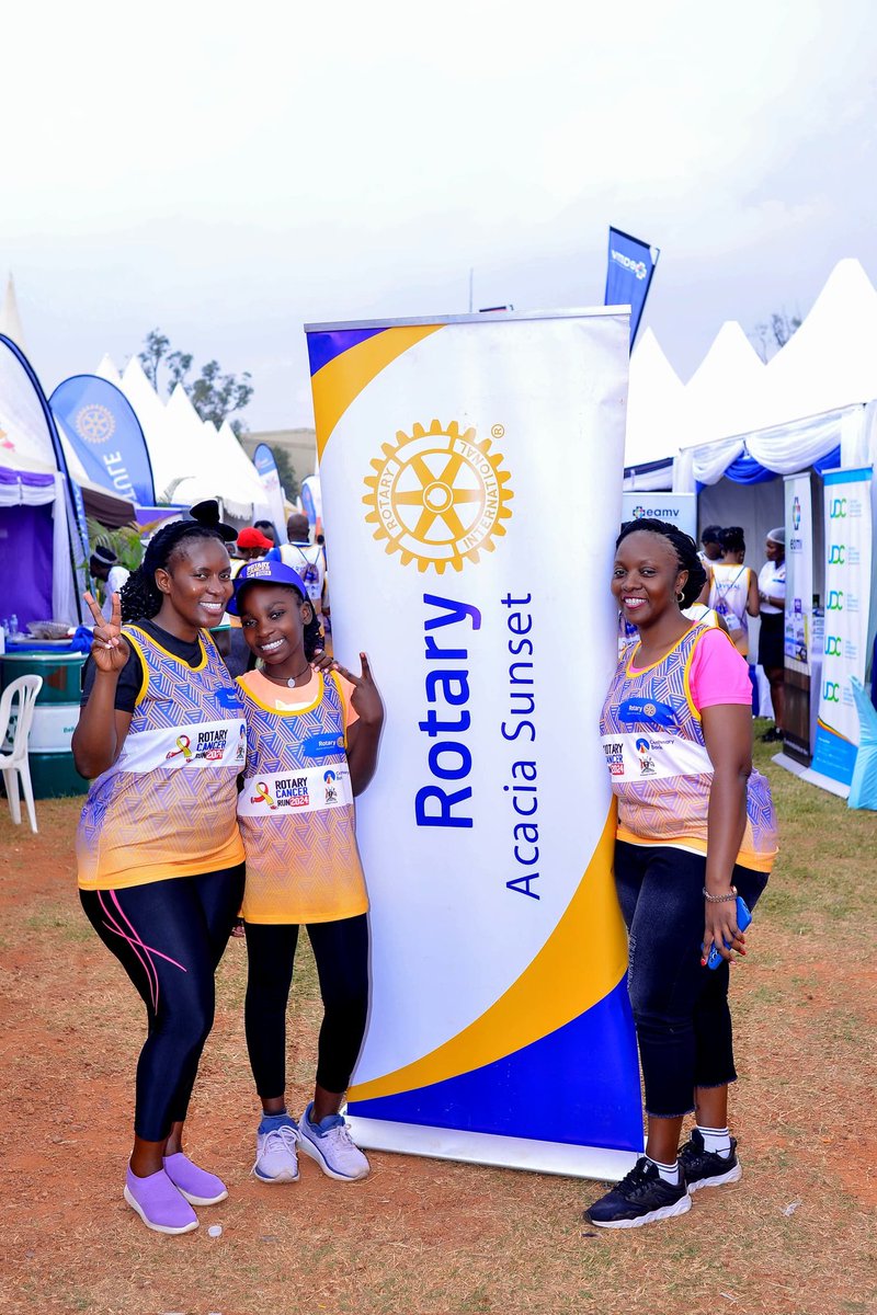 Jessicazziwa's tweet photo. I did participate in the cancer run 2024 together with my club the Rotary Club of Acacia sunset @RotaryAcaciasu1 .All proceeds go towards building the cancer center in Nsambya Hospital.#CancerRun2024 @UgRotaryCancerP https://t.co/O3oxX2Dlpg
