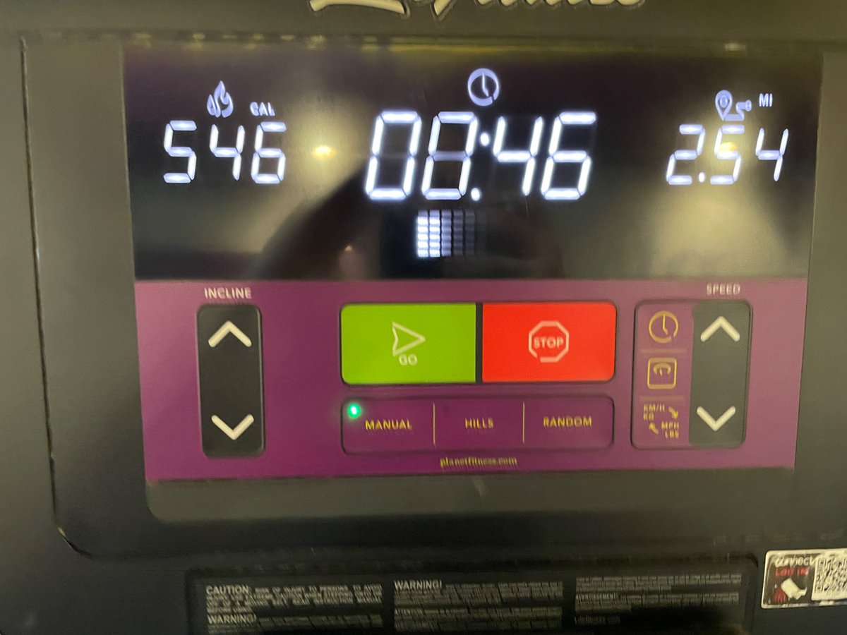 Keagalitious's tweet image. 8/25/2024: Day 3 Hour 2 of walking 6 hours a day DONE!

Follow my journey here on X, step by step. #MillionStepsChallenge #UltimateTreadmillTest